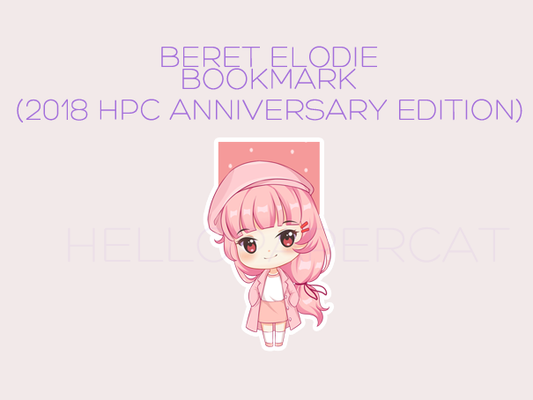 Beret Elodie magnetic bookmark