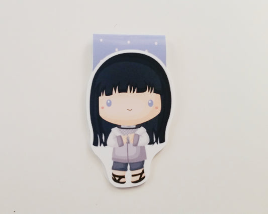 Hinata inspired magnetic bookmark