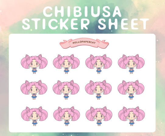 Chibiusa sticker sheet