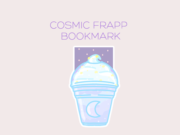 Cosmic Frapp magnetic bookmark