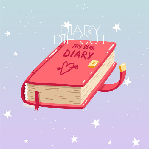 My diary die cut