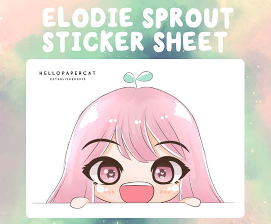 Elodie Sprout planner peeker