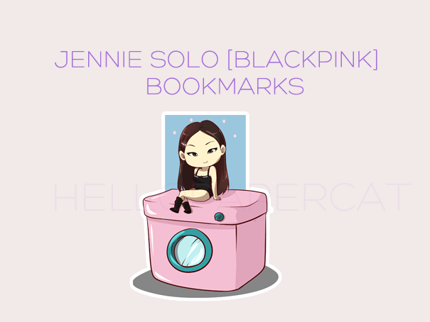 Jennie SOLO [blackpink] magnetic bookmark