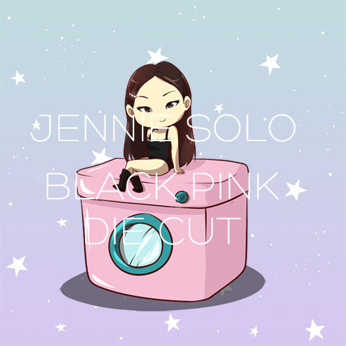 Jennie SOLO [blackpink] die cut