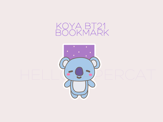 Koya Bt21 magnetic bookmark