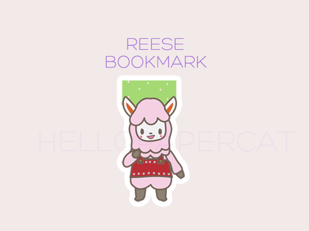 Reese magnetic bookmark
