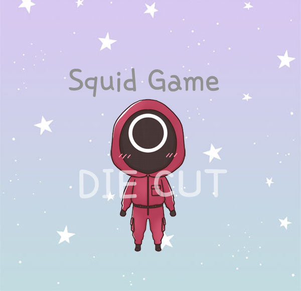 Squid  die cut