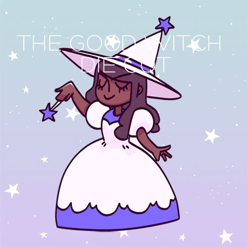 The Good Witch die cut