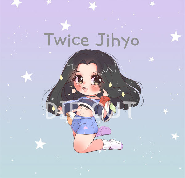 Twice Jihyo die cut