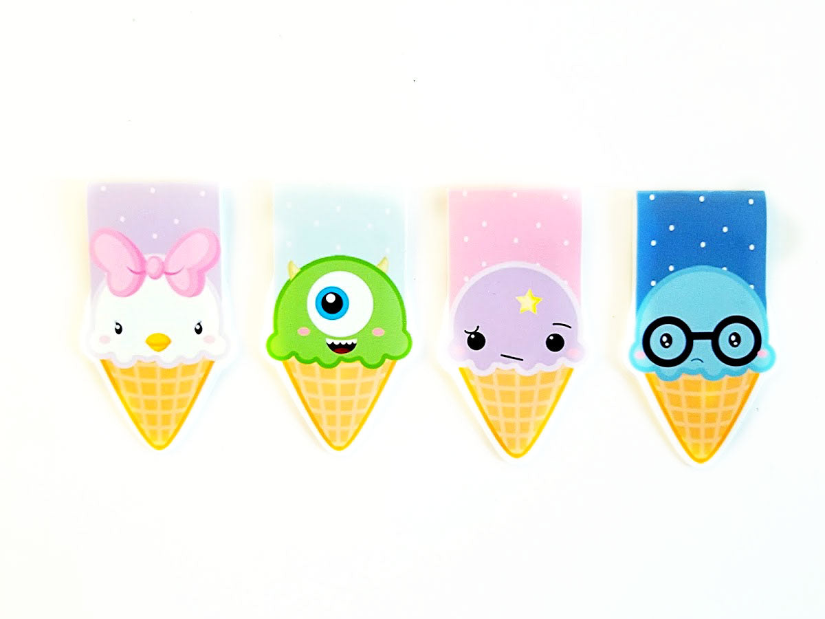 Character Ice cream cones