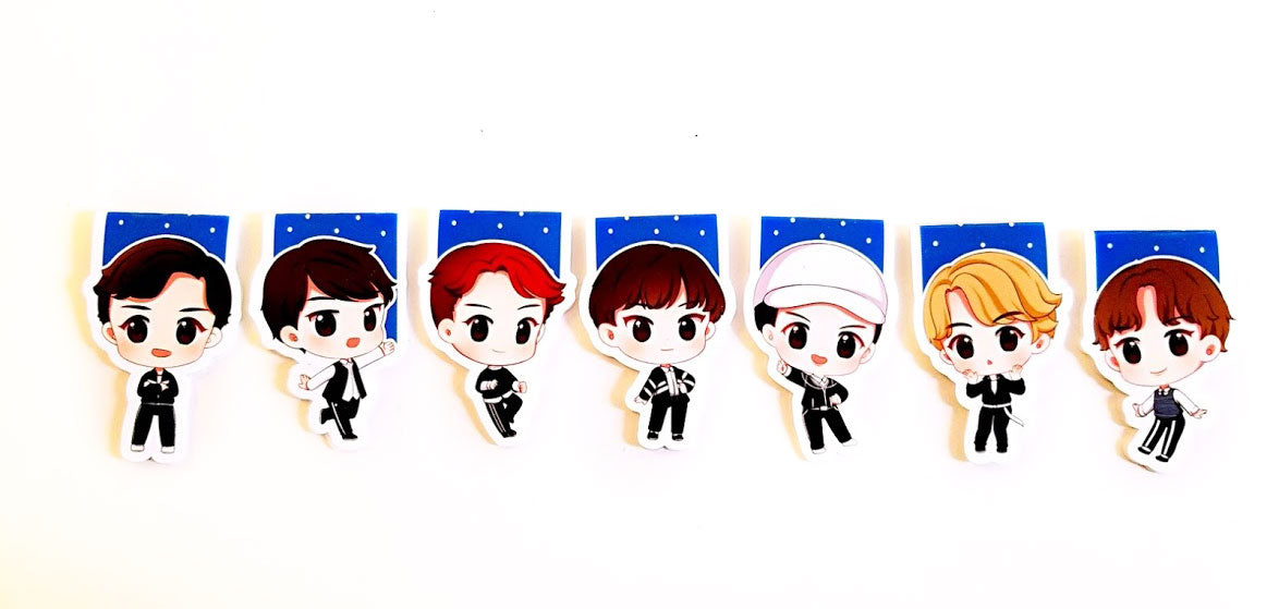 GOT7 LOOK magnetic bookmarks
