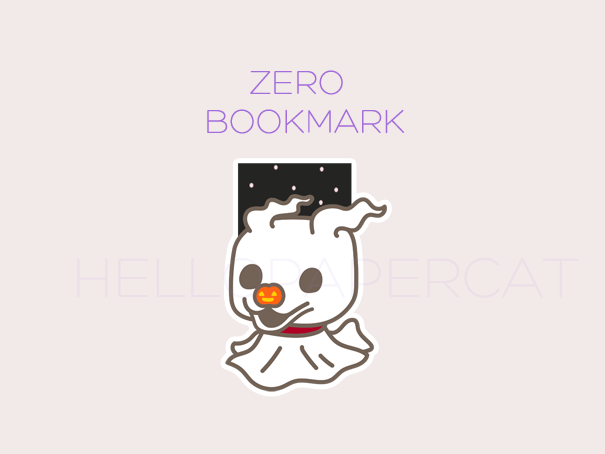 Zero magnetic bookmark